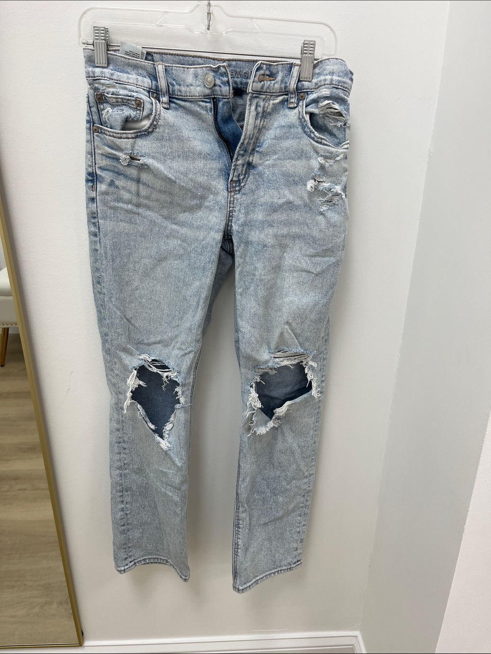 American Eagle Light Blue Stretch Denim Jeans